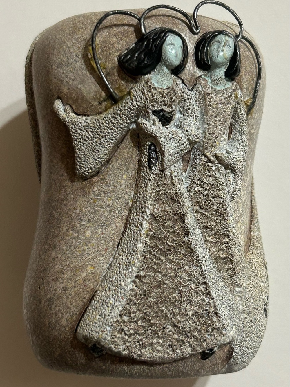 Artstone by Carson “Sisters” Votive Tea Light Candle Holder